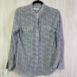 EQUIPMENT FEMME SILK BUTTON DOWN XS